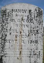 Nancy Flora Cox