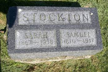 Sarah Ellen <i>Cox</i> Stockton