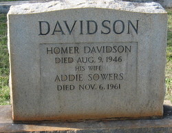 Addie <i>Sowers</i> Davidson