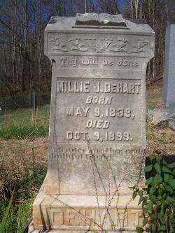  Millie Jane <I>DeHart</I> DeHart