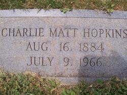  Charlie Matt Hopkins
