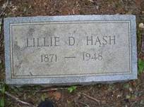  Lillie Senora <I>DeHart</I> Hash