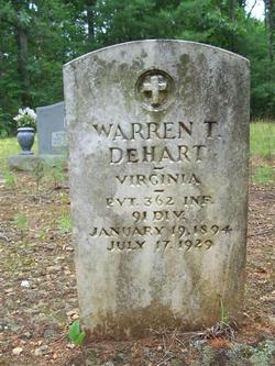  Warren Talmage DeHart