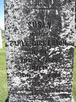  Susan <I>Williams</I> Dickerson