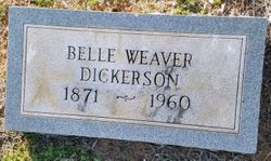  Belle <I>Weaver</I> Dickerson