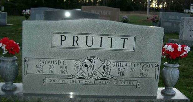 Raymond & Otilla Dickerson Pruitt
