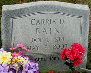 Carrie <i>Duncan</i> Bain