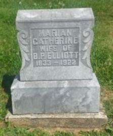  Marian Catherine <I>Winston</I> Elliott