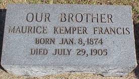 GraveFrancisMauriceKemperFairviewCemRoanokeVa
