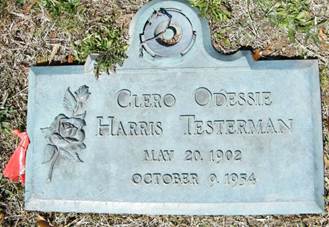 Clero Odessie <i>Harris</i> Testerman
