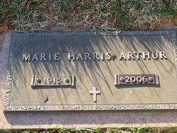  Marie <I>Harris</I> Arthur