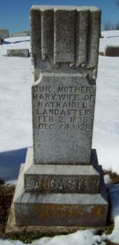 Mary <i>Hogan</i> Lancaster