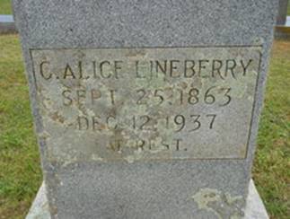 Cornelia Alice <i>Howell</i> Lineberry