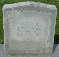 Mary Elizabeth Molly <i>Spangler</i> Hylton