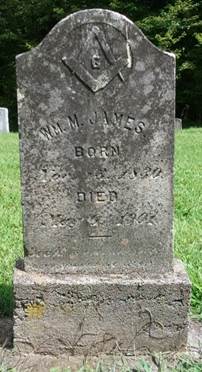 William M James