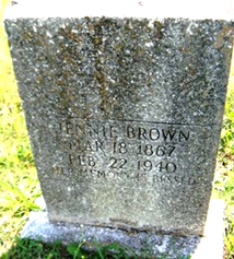  Jennie <I>Otey</I> Brown