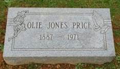  Olie <I>Jones</I> Price