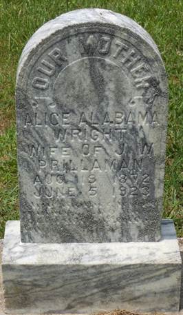 Alice Alabama <i>Wright</i> Prillaman