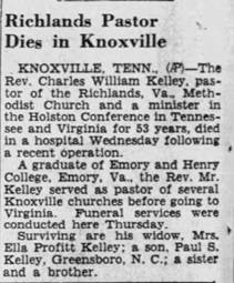Obituary for Charles William Kelley - 