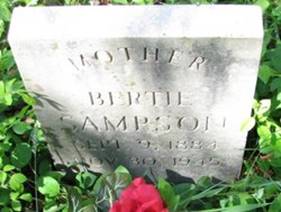 Bertie <i>Reed</i> Sampson