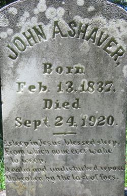  John Adam Shaver