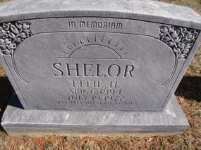 Effie <i>Hughes</i> Shelor