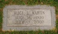Alice <i>Shealor</i> Martin