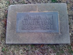 Wilma Alma <i>Shortt</i> Thurston