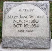 Mary Jane Weddle