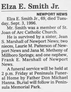 Obituary for Elza E. Smith (Aged 69) - 