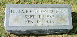  Della Evaline <I>Clifton</I> Sutphin