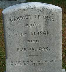 Harriet <i>Harman</i> Thomas