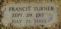 J Francis Turner