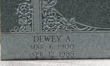 Dewey Albert Alderman