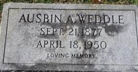 Ausbin Ahab Weddle