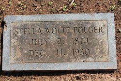 Stella <i>Woltz</i> Folger