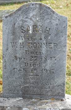 Sarah V. <i>Wilson</i> Conner