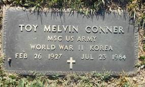 Toy Melvin Conner