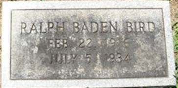 Ralph Baden Bird 