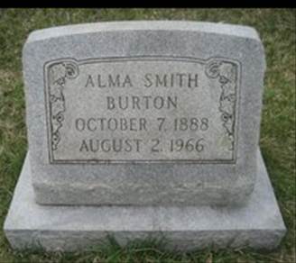 Mary Alma <I>Smith</I> Burton 