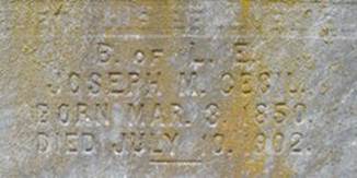 Joseph M Cecil 