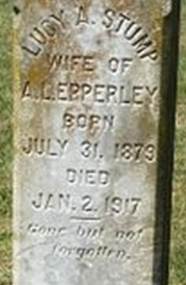 Lucille Agnes �Lucy� <I>Stump</I> Epperley 
