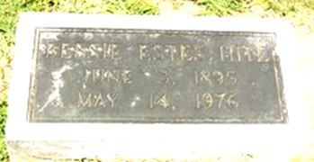 Bessie Leigh <I>Estes</I> Hite 
