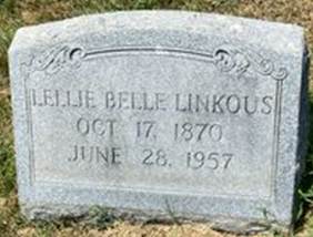 Lellie Belle <I>Linkous</I> Linkous 