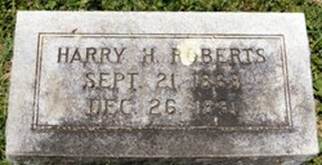 Harry Halley Roberts 