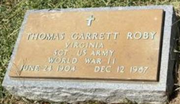 Thomas Garrett Roby 