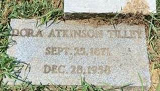 Emma Dora <I>Atkinson</I> Tilley 