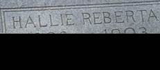 Hallie Reberta Vaughan 