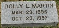 Dolly Lee <I>Linkous</I> Martin 