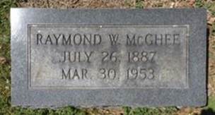 Raymond W McGhee 